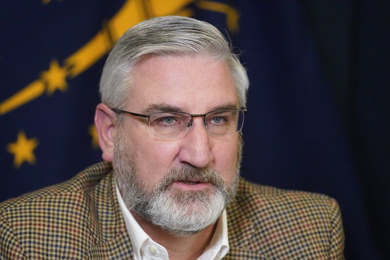 Low-key start to Holcomb's new term as Indiana governor